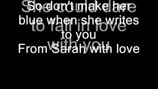 Sarah Connor  From Sarah with love with Lyrics  YouTubeflv [upl. by Leissam]