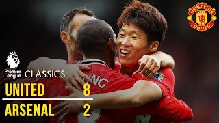 Manchester United 82 Arsenal 1112  Premier League Classics  Manchester United [upl. by Auqined]