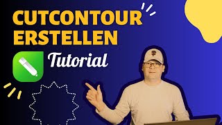 Komplette Anleitung CorlDraw CutContour erstellen mit SchrittfürSchrittTutorial [upl. by Aisyla684]