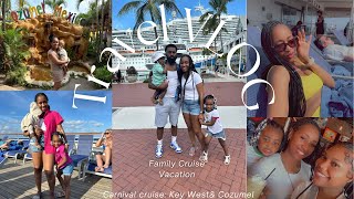 Carnival Cruise Family Vacation Miami Key west Cozumel Mexico carnival conquest life with kelly [upl. by Xantha]