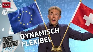 🇪🇺 EU vs Schweiz 🇨🇭  Rahmenabkommen  Late Update mit Michael Elsener  Comedy  SRF [upl. by Ycam]