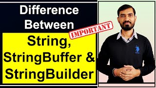 Difference Between String StringBuffer and StringBuilder in Java by Deepak [upl. by Rubenstein616]