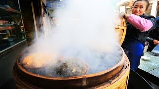 DEEP Chinese Street Food and Spicy Market Tour in Chengdu China [upl. by Rola]