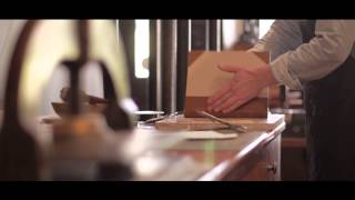 Hand Crafting a Leather Book [upl. by Solegna]