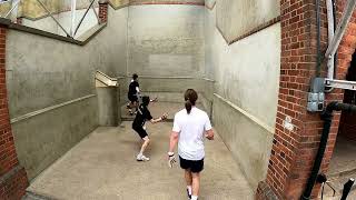 Eton Fives  Kinnaird Semi Final 2022  Game 1 [upl. by Lardner]