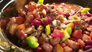 My Slow Cooker Chili [upl. by Retsub742]