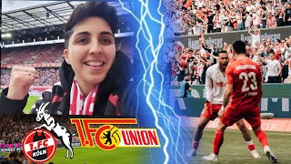 Effzeh dreht Spiel 1FC Köln gegen Union Berlin Stadionvlog [upl. by Alinoel]