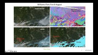 Session 21 Tracking of Wildfires and Smoke Plumes Across Multi Sensor Scenes Nicholas LaHayes NASA [upl. by Ytisahcal]