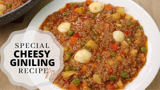 Special Cheesy Giniling Recipe [upl. by Heisel955]