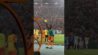 Ibrahim Sangaré got the whole stadium moving ☄️TotalEnergiesAFCON2023 shorts shortsvideo [upl. by Rema]