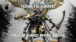 Contrast How to Paint Mortarion Daemon Primarch of Nurgle – Pallid Hand Vectorium [upl. by Ezekiel]