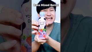 Udah pernah coba cimory mixed berry food asmr mukbang [upl. by Haropizt]