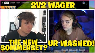 CLIX Returns To ZONE WARS amp Challenge REET amp His GIRLFRIEND To 2v2 ZONE WARS Wager Fortnite [upl. by Adao]