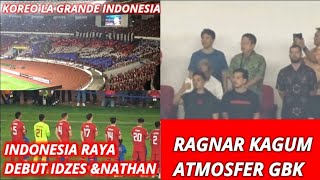 GBK BERSATU MOMEN LAGU INDONESIA RAYA VS VIETNAM DI KUALIFIKASI PIALA DUNIA 2026 [upl. by Marchak]