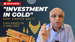 INVESTING In GOLD FOR FUTURE INSURANCE  Explained in 2 Minutes [upl. by Levona]