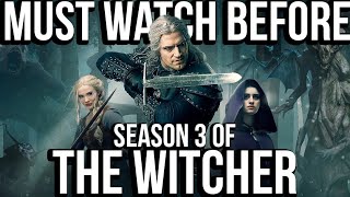 THE WITCHER Season 1 amp 2 Recap  Must Watch Before Season 3  Netflix Series Explained [upl. by Sukramaj717]