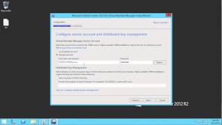 Install System Centre Virtual Machine Manager SCVMM 2012 R2 [upl. by Enirehtahc]