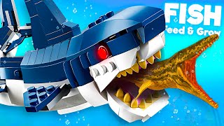 NEW LEGO SHARK in Feed amp Grow [upl. by Oloapnaig]