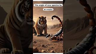 The origin of new species by AI creator animal fusion hybrids shorts youtubeshorts [upl. by Enyalahs]