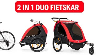 Burley Honey Bee  2 in 1 fietskar productvideo [upl. by Wagshul752]