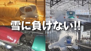 雪に負けない 新幹線（東海道・上越・東北・山形・秋田・北陸新幹線） [upl. by Valma]