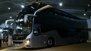 VOLVO 9800 DD AUTOBUS DE DOS PISOS DE LUJO  ExpoForo2018 [upl. by Tierney]