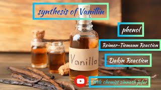 synthesis of Vanillin [upl. by Desiree]