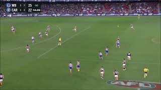 Jordan Boyd  AFL 2024 Round 18 Highlights  Carlton  Western Bulldogs [upl. by Ynohtnael175]