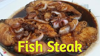 EASY FISH STEAK  PANLASANG PINOY RECIPE [upl. by Kobi]