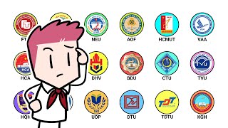 Tất cả các trường đại học ở Việt Nam trong 11 phút [upl. by Ainevul532]