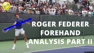 Roger Federer Forehand Analysis Part 2 [upl. by Argent]