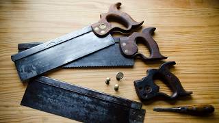 Understanding amp Restoring Antique Hand Saws with Tom Calisto [upl. by Neirbo]