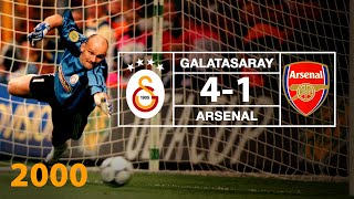 Galatasaray UEFA Kupası Final Maçı Özeti  Galatasaray 41 Arsenal  UEFA Cup Final 2000 [upl. by Ecnerwal]