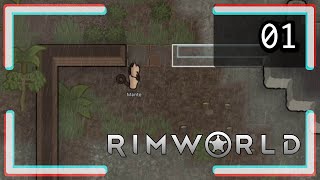 Rimworld  lAventure infinie  Ep 01 ► Lets Play FR  Un petit coin de paradis [upl. by Nehte]