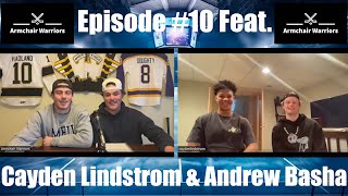 Cayden Lindstrom amp Andrew Basha Join the Boys on the Pod [upl. by Noelle]