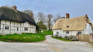 Letcombe Bassett  Early Morning English Village WALK [upl. by Rizan87]