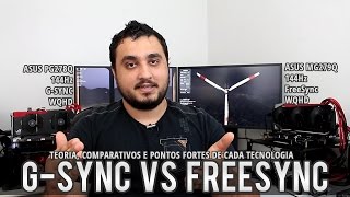 GSync vs FreeSync  As duas tecnologias colocadas à prova PG278Q  GTX 980 e MG279Q  R9 390x [upl. by Orman]