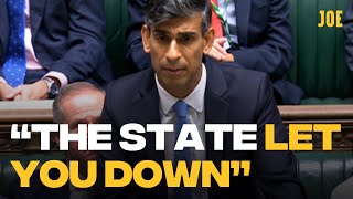 Rishi Sunak apologises to Grenfell victims and families for government failure [upl. by Alyel531]