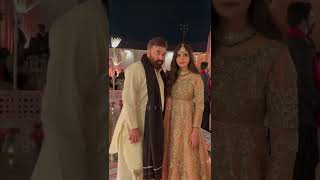 Nida yasir with husband at Rubina Ashraf daughters wedding Minna tariq [upl. by Inohtna]