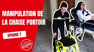 Tuto Manipulation de la chaise portoir [upl. by Koorb]