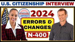 NEW US Citizenship Interview 2024 Questions amp Answers Practice Actual Case N400 Naturalization [upl. by Lyrradal]