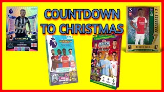 COUNTDOWN TO CHRISTMAS Opening the Match Attax and Adrenalyn XL Countdown Calendars [upl. by Oiligriv220]