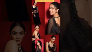 Shardha Kapoor and Kiara Advani who is ahead in black saree according to you shorts [upl. by Serge]