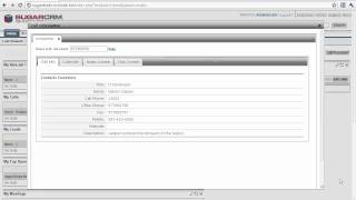 Sugar Dialer  SugarCRM and Asterisk integration 3  Incoming Call with an existing number [upl. by Edlihtam325]