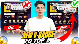 Surprise😱My Brand New Vbadge Account🔥Top In 6 Hours Must Watch [upl. by Kieryt]