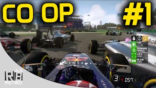 F1 2014 CO OP Career Mode Part 1 Australia CO OP Championship Gameplay [upl. by Barina460]