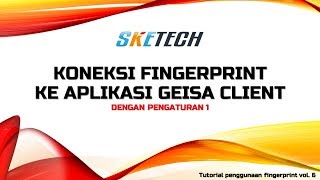 Koneksi Finger Print ke Aplikasi Geisa Client dengan Pengaturan 1 [upl. by Quartis]