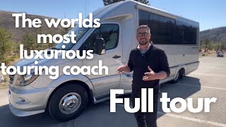 Worlds most luxurious Touring Coach  Airstream Atlas AirstreamInc  MercedesBenz [upl. by Hyacinthe86]