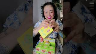 ANIMALES DE FRUTA 🍐🐼 asmr blindbox [upl. by Talmud]