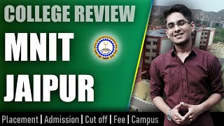 NIT Jaipur college review  admission placement cutoff fee campus [upl. by Oicam614]